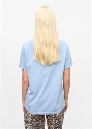 Re-Cut tee Soft Chambray T4155 Ganni 
